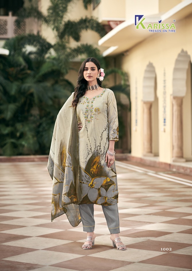 Karissa Nisha Printed Salwar Kameez Catalog collection 5