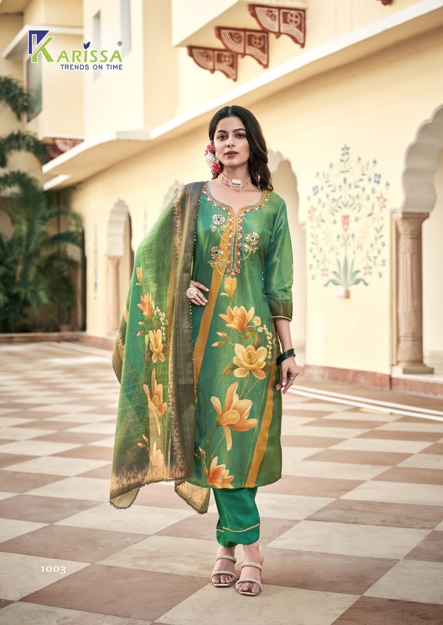 Karissa Nisha Printed Salwar Kameez Catalog collection 4