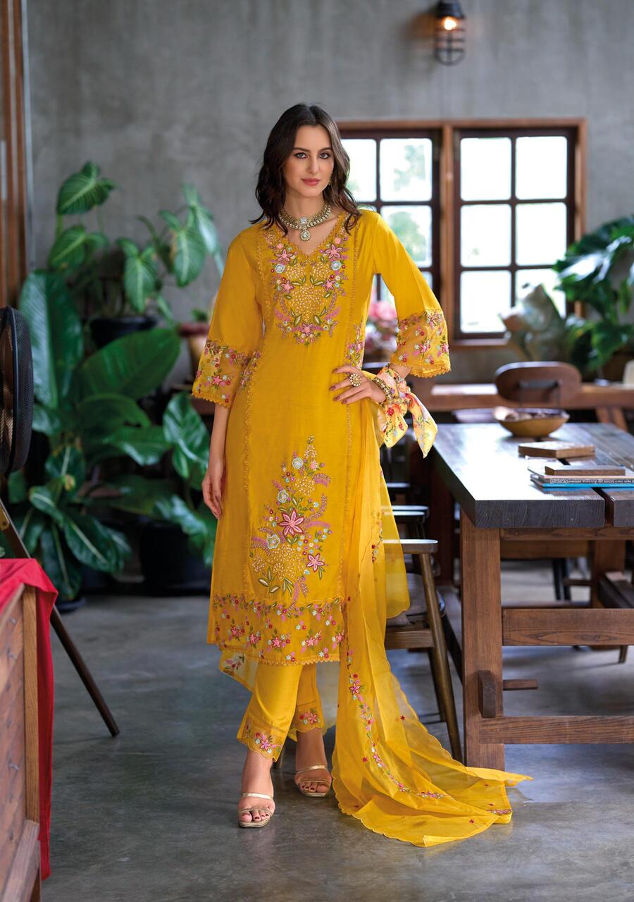 Lady Leela Shiddat Vol 4 Embroidery Salwar Kameez Catalog collection 17