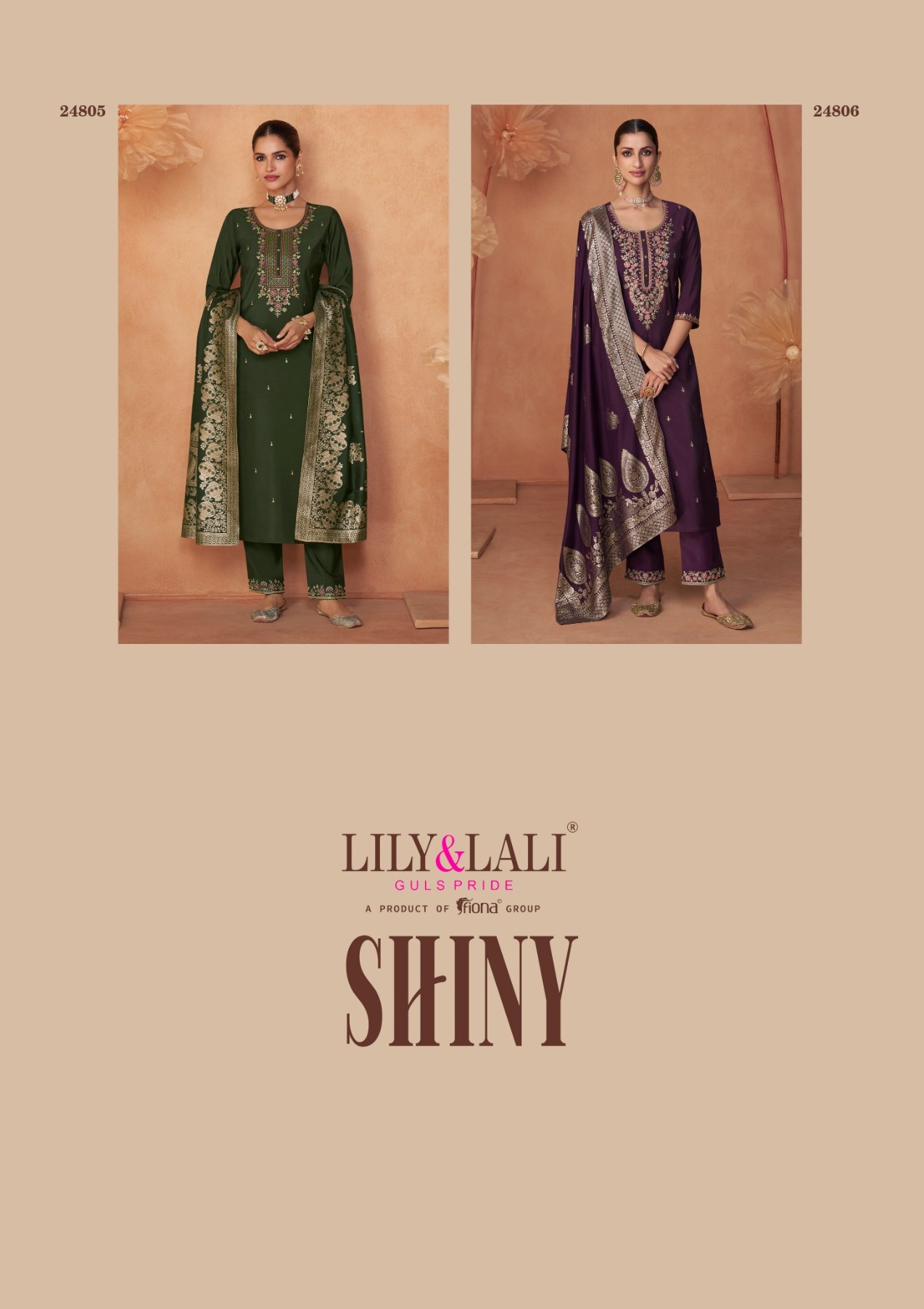 Lily and Lali Shiny Readymade Dress Catalog collection 13