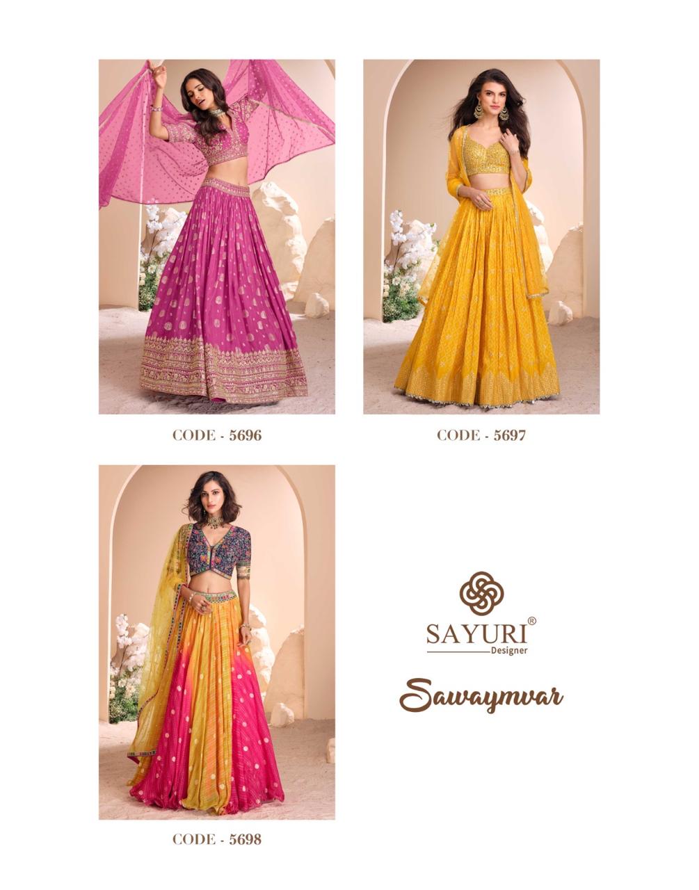 Sayuri Designer Swayamwar Designer Salwar Suits Catalog collection 11