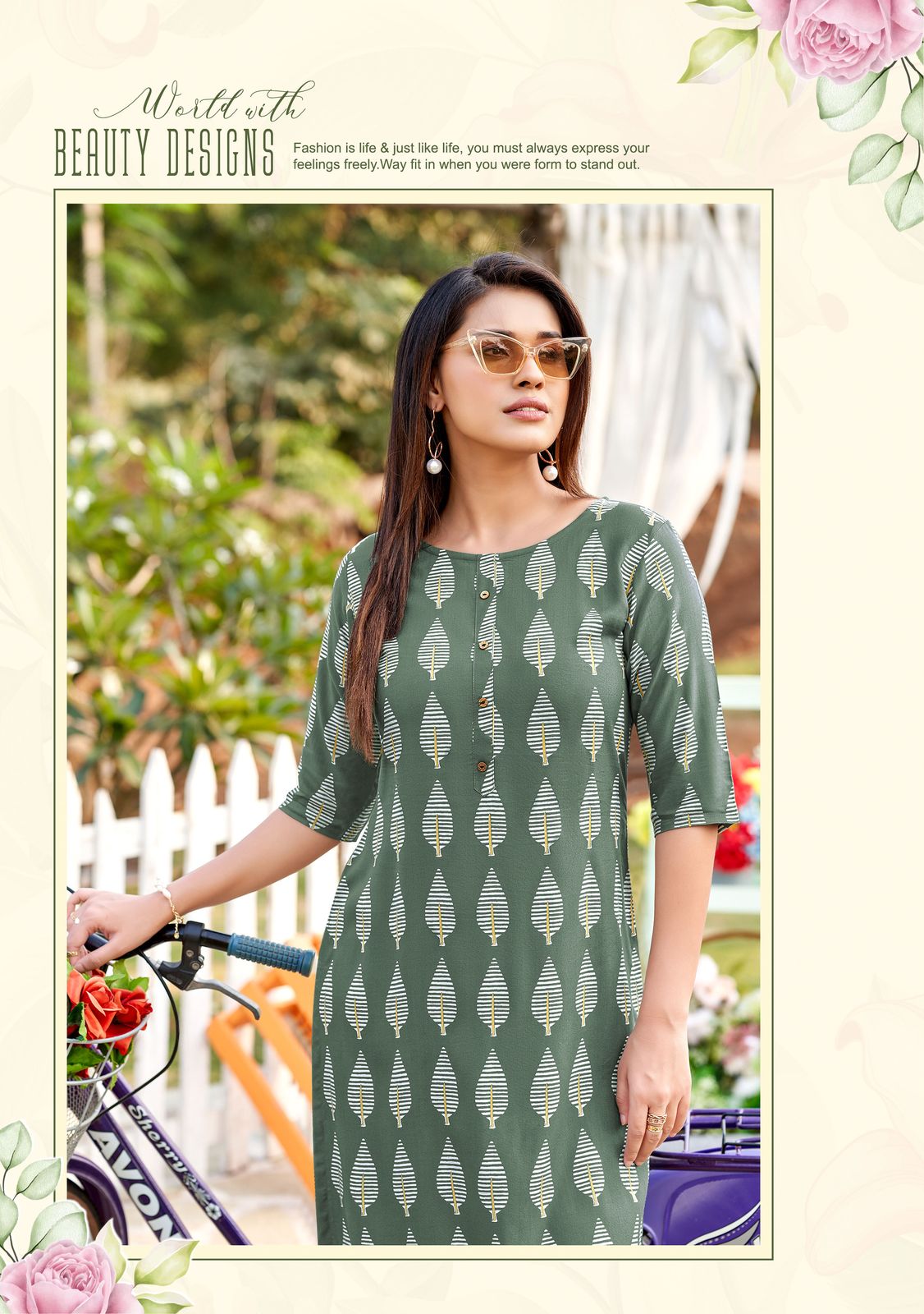 Zoori Akshara Vol 30 Rayon Kurti Catalog collection 8