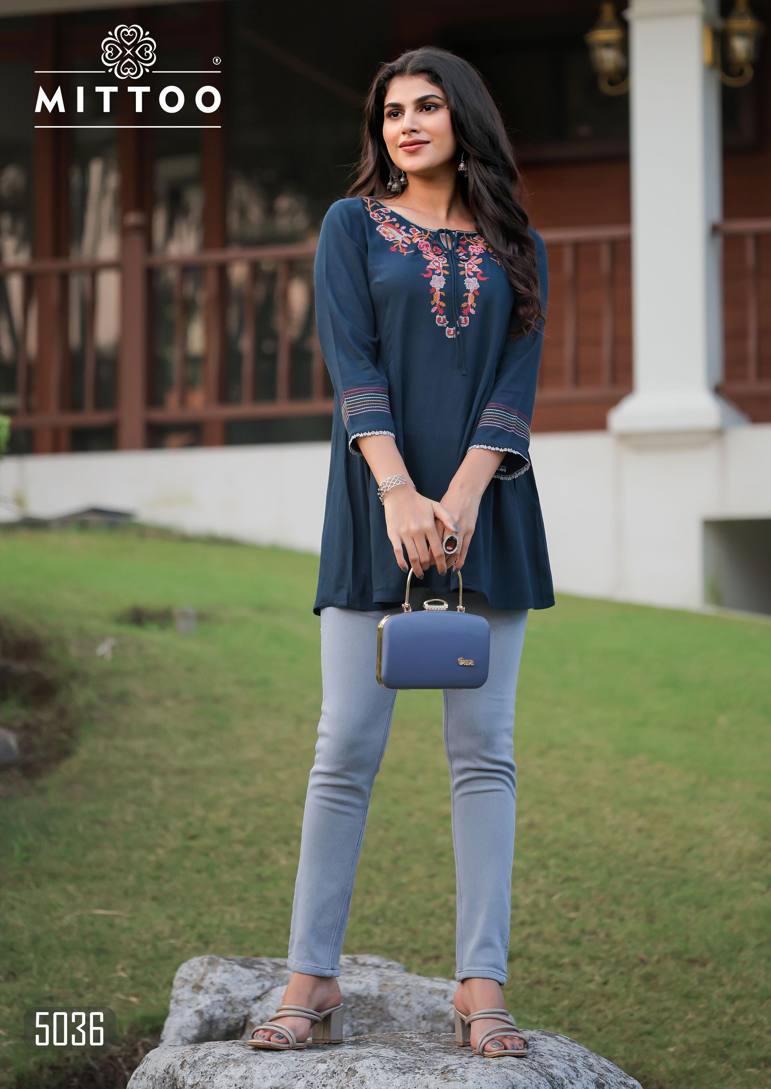 Mittoo Kurti Victoria Vol 7 Rayon Kurti Catalog collection 3