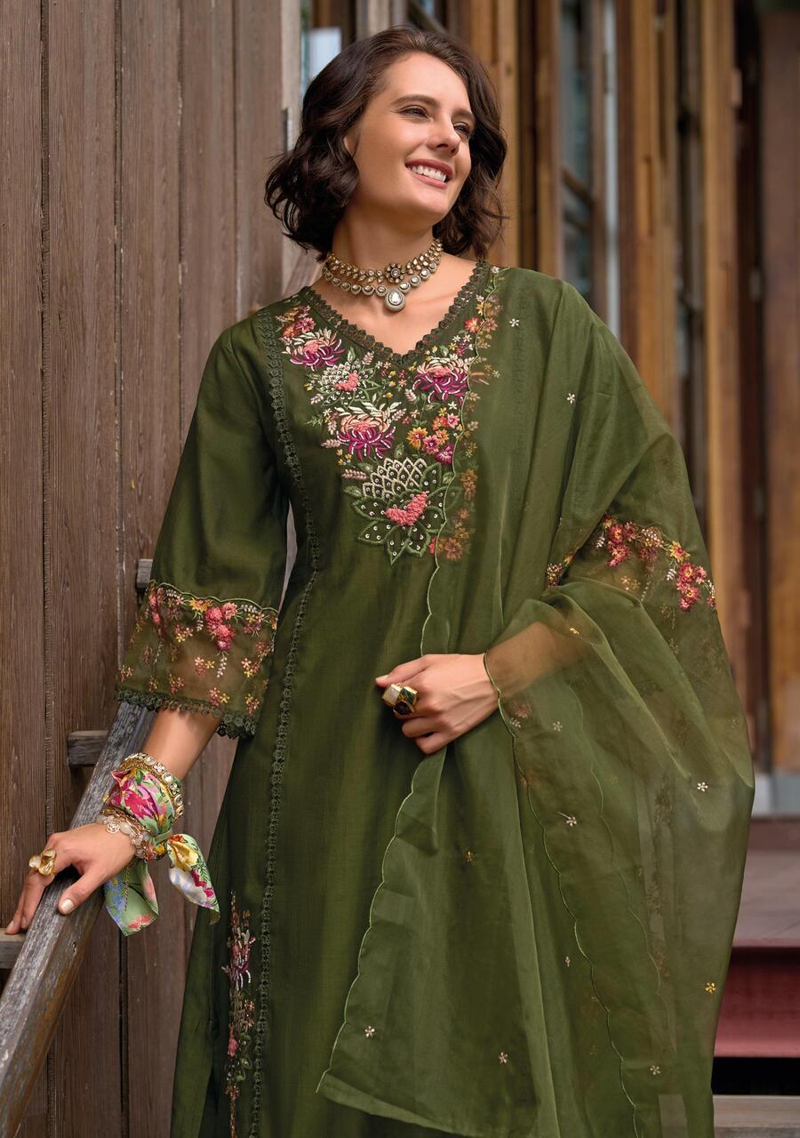 Lady Leela Shiddat Vol 4 Embroidery Salwar Kameez Catalog collection 6