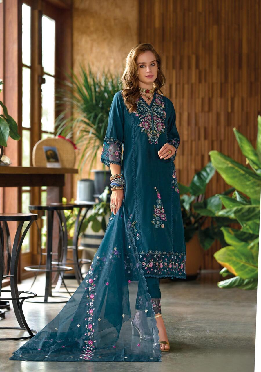 Lady Leela Shiddat Vol 4 Embroidery Salwar Kameez Catalog collection 10