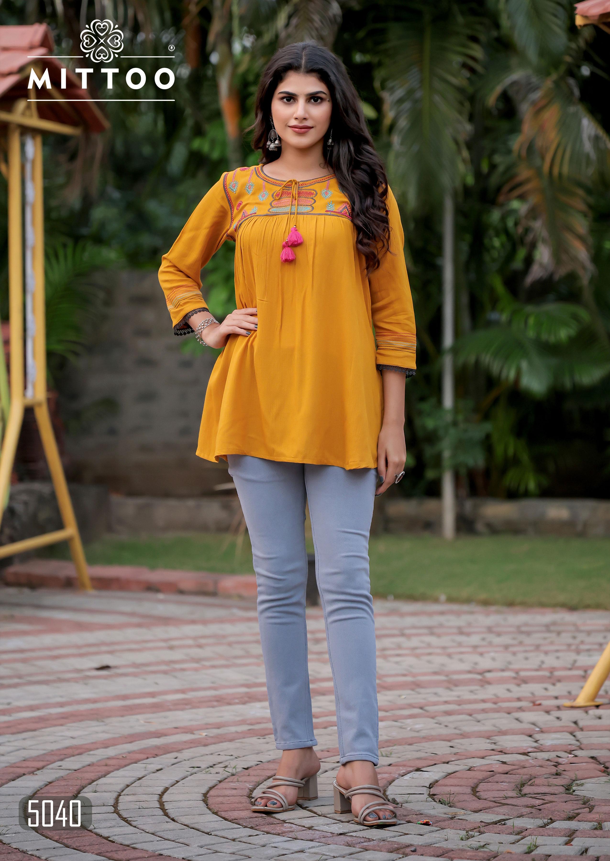 Mittoo Kurti Victoria Vol 7 Rayon Kurti Catalog collection 8