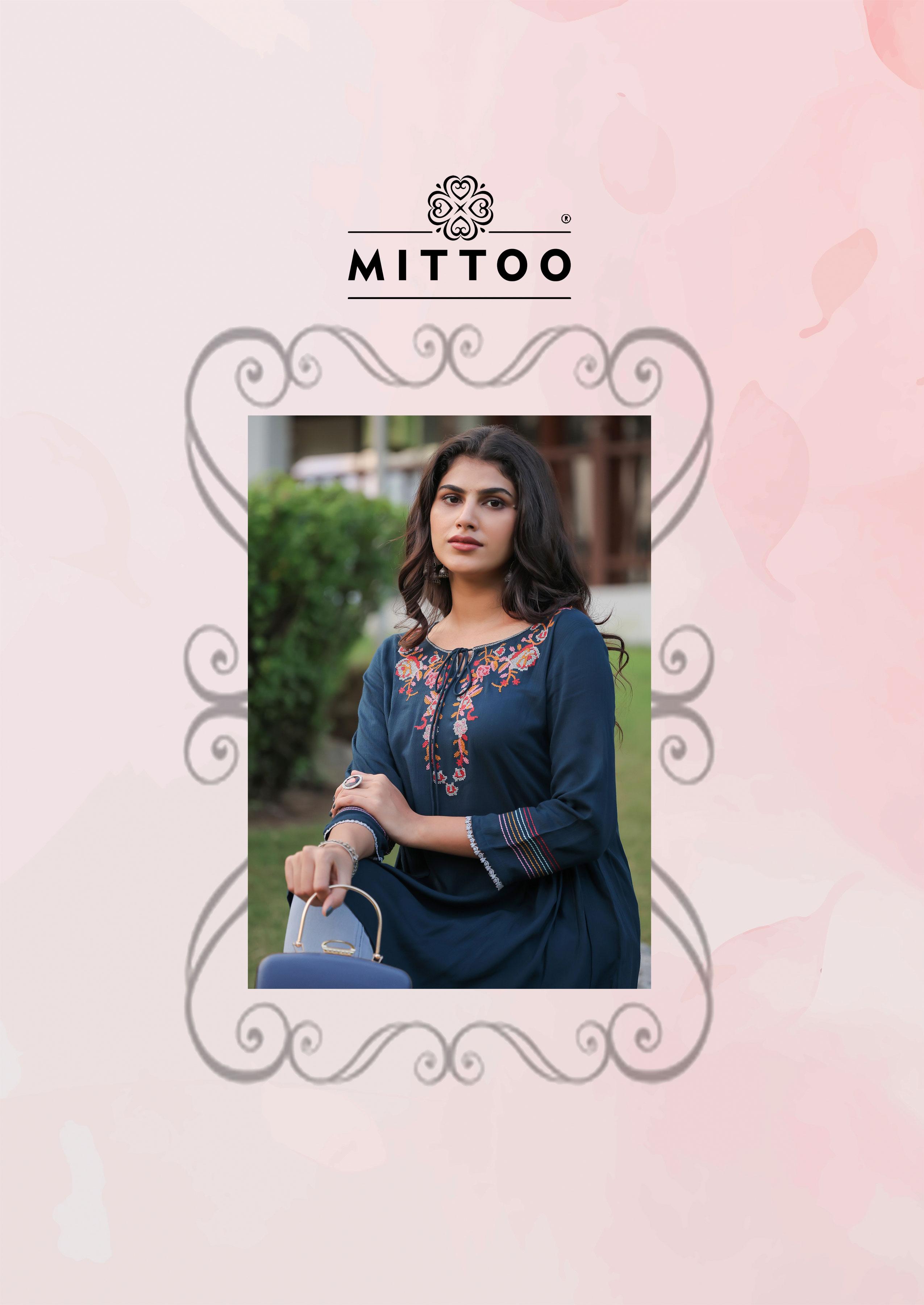 Mittoo Kurti Victoria Vol 7 Rayon Kurti Catalog collection 2