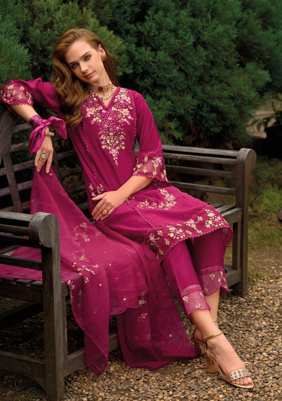 Lady Leela Shiddat Vol 4 Embroidery Salwar Kameez Catalog collection 19