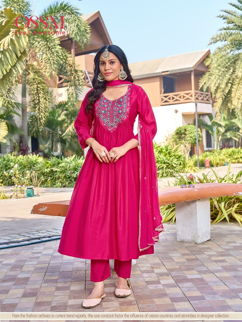 Ossm Rutbaa Embroidery Salwar Kameez Catalog collection 7