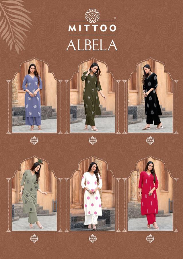 Mittoo Kurti Albela Kurtis With Bottom Catalog collection 6