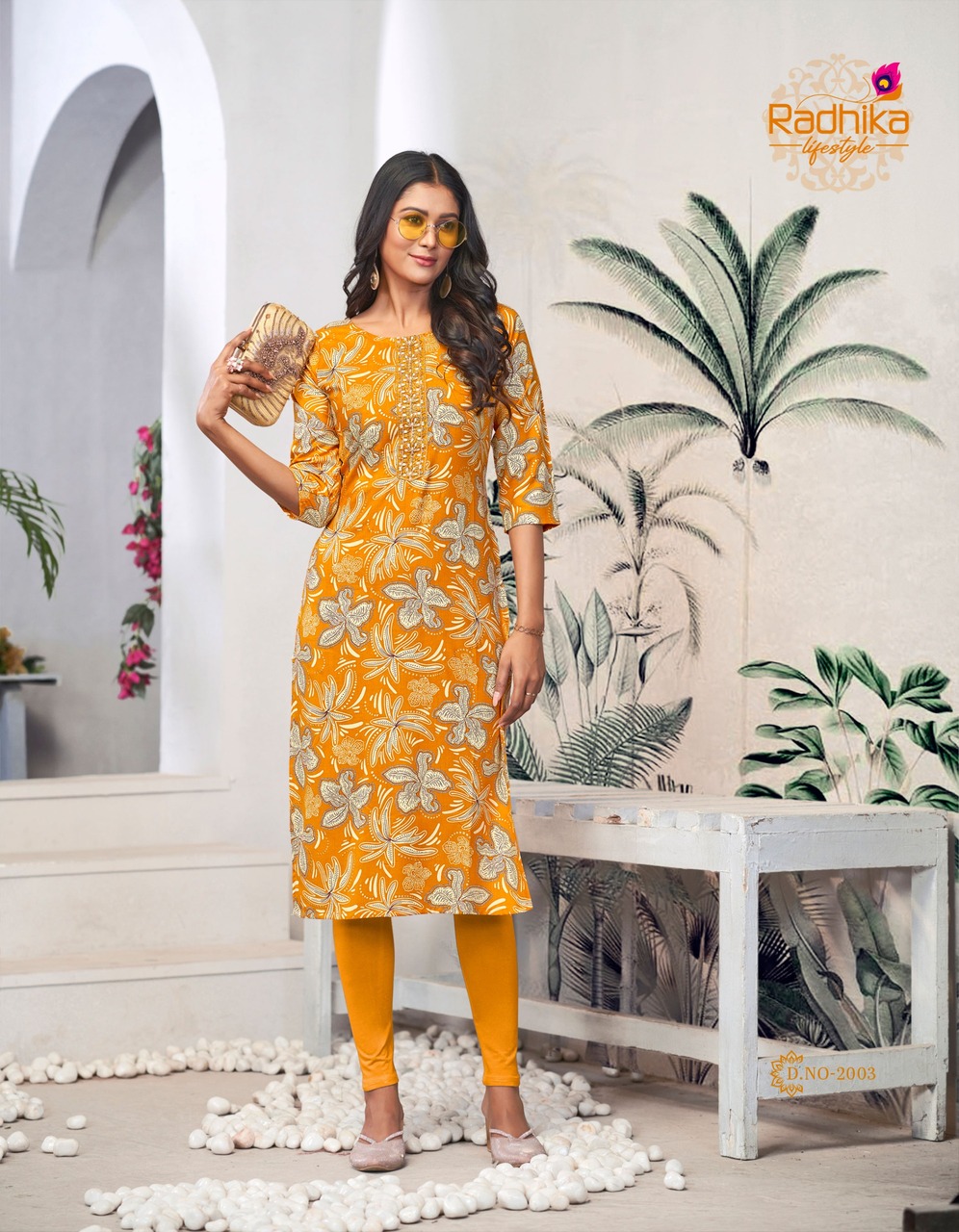 Radhika Lifestyle Alisha Vol 2 Kurtis Below 300 Catalog collection 7