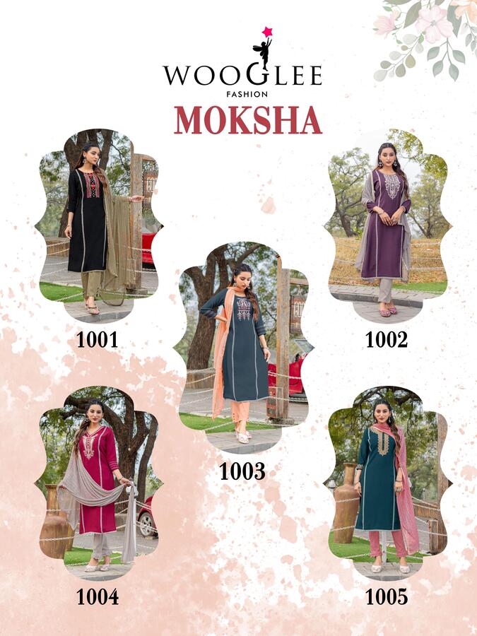 Wooglee Fashion Moksha Readymade Dress Catalog collection 10