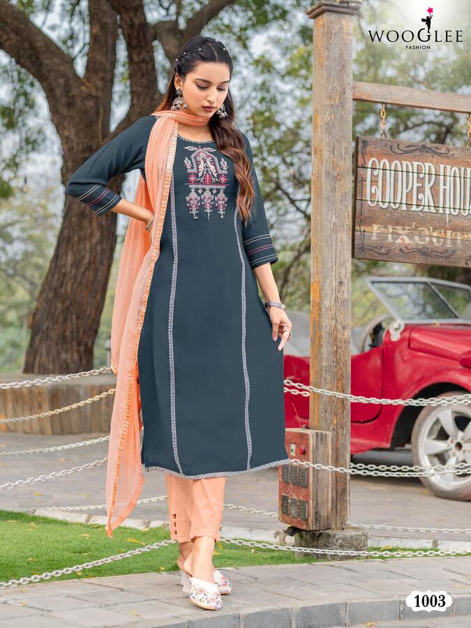 Wooglee Fashion Moksha Readymade Dress Catalog collection 8