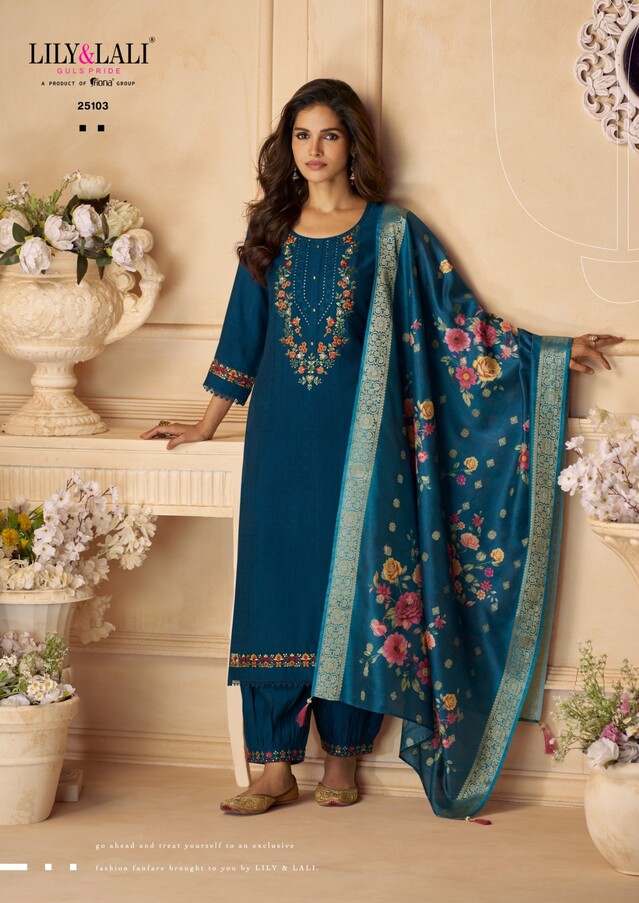 Lily And Lali Khwab Readymade Dress Catalog collection 8