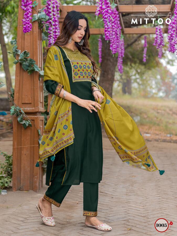 Mittoo Kurti Amaya Readymade Dress Catalog collection 1