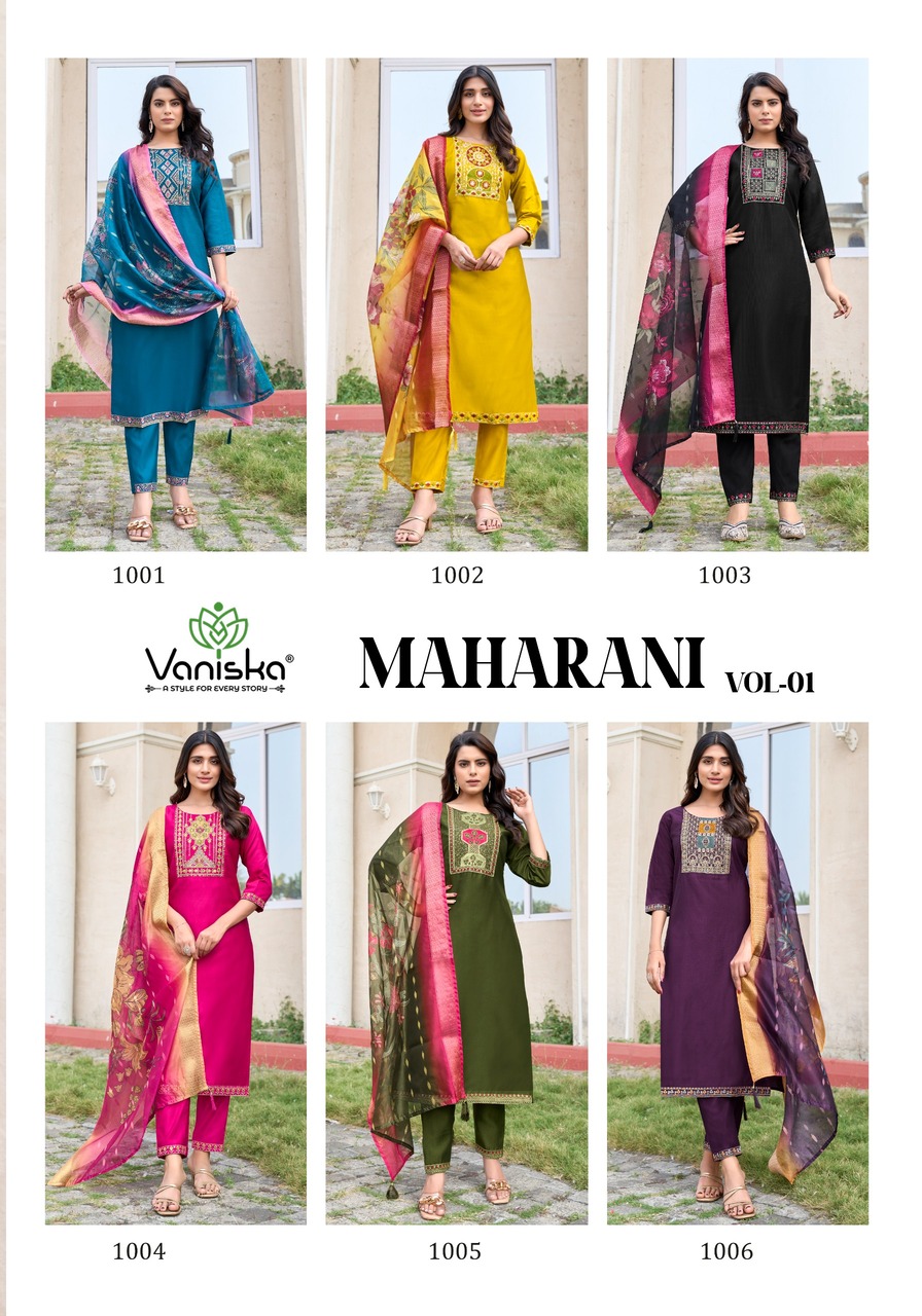 Vaniska Maharani Readymade Dress Catalog collection 1