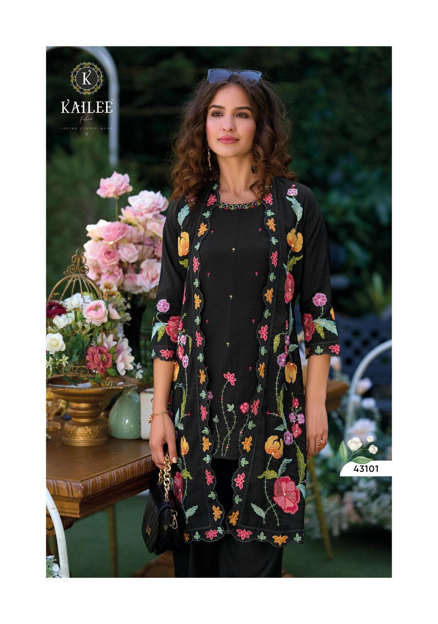 Kailee Fashion Bloom Designer Salwar Suits Catalog collection 7