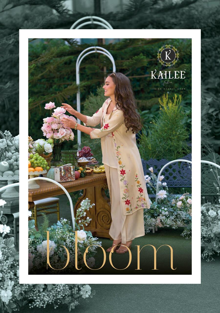 Kailee Fashion Bloom Designer Salwar Suits Catalog collection 9