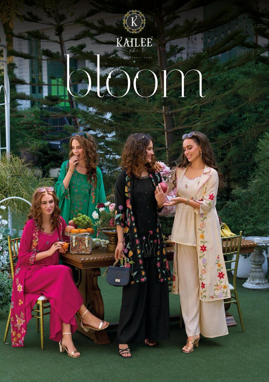 Kailee Fashion Bloom Designer Salwar Suits Catalog collection 4