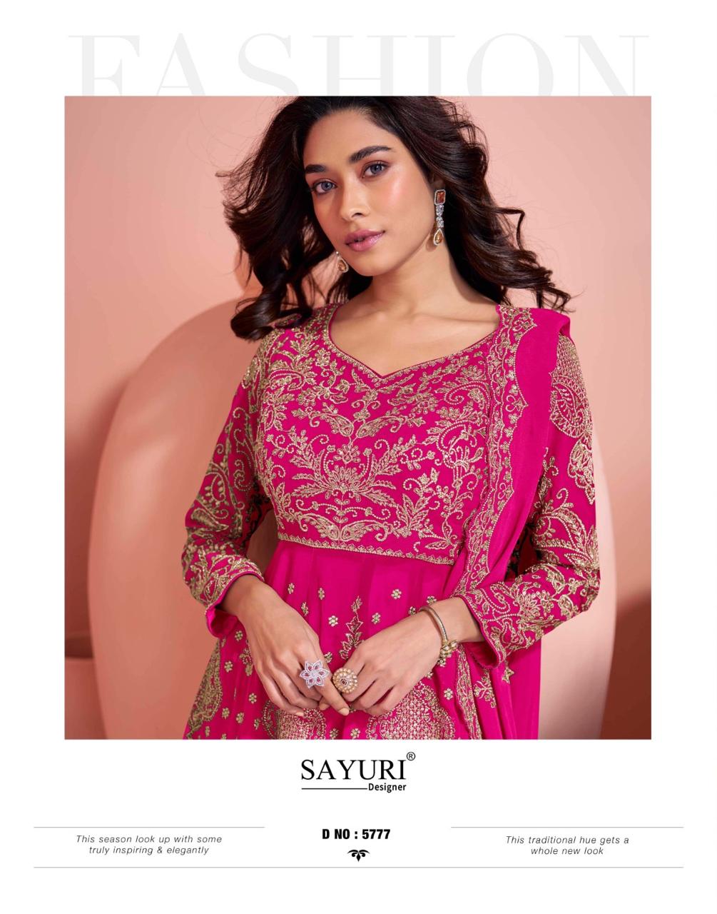 Sayuri Designer Veera Designer Salwar Suits Catalog collection 8