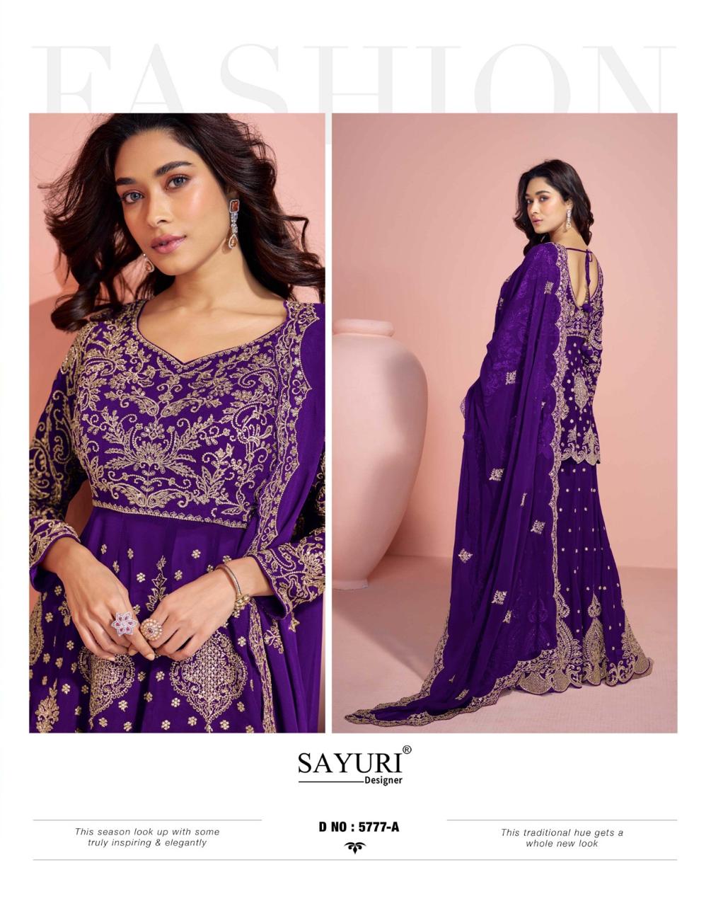 Sayuri Designer Veera Designer Salwar Suits Catalog collection 4