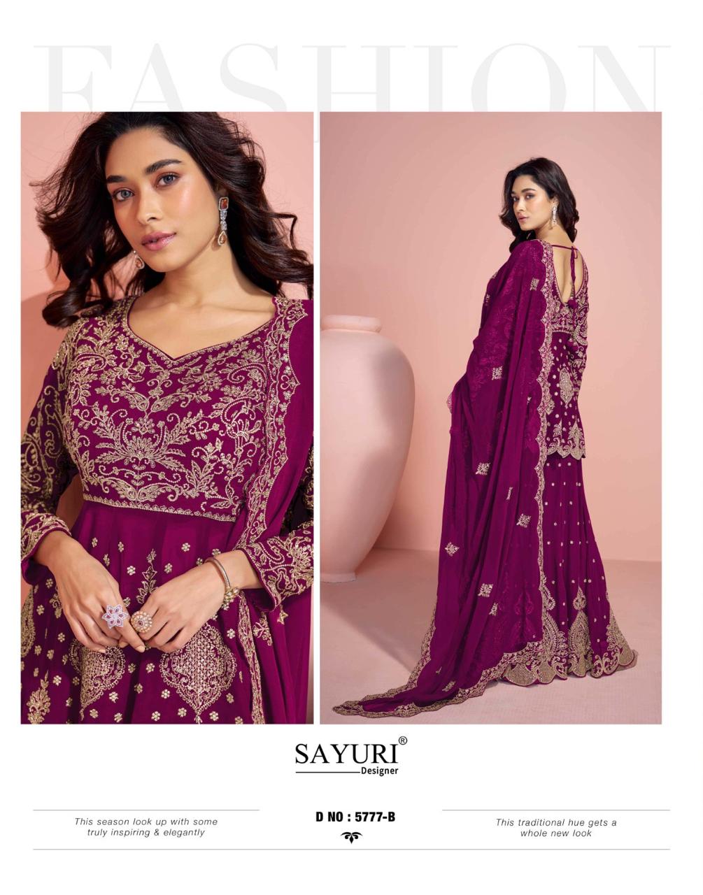 Sayuri Designer Veera Designer Salwar Suits Catalog collection 3